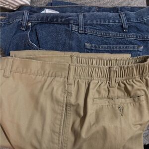 George Sand Khaki and Wrangler jeans 40x29 Men’s